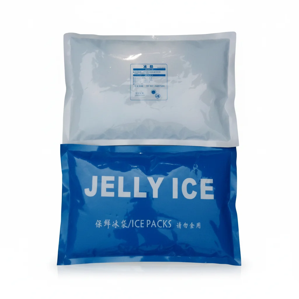 Gel ice pack supplier product for cold chain shipping